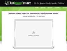 Tablet Screenshot of bestsqueezepage.com